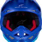 ALPINESTARS Supertech M10 Helmet - Flood - MIPS® - Blue/Black Carbon - Small 8301023-7282-S