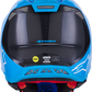 ALPINESTARS Supertech M10 Helmet - Flood - MIPS® - Blue/Black Carbon - XL 8301023-7282-XL