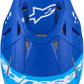 ALPINESTARS Supertech M10 Helmet - Flood - MIPS® - Blue/Black Carbon - XL 8301023-7282-XL