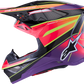 ALPINESTARS Supertech M10 Helmet - MIPS® - Era - Gloss Pink/Violet/Yellow Fluo - 2XL 8301223-3145-XXL
