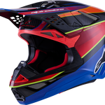 ALPINESTARS Supertech M10 Helmet - MIPS® - Era - Gloss Blue/Red/Yellow Fluo - Medium 8301223-7356-M
