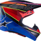 ALPINESTARS Supertech M10 Helmet - MIPS® - Era - Gloss Blue/Red/Yellow Fluo - XL 8301223-7356-XL