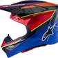 ALPINESTARS Supertech M10 Helmet - MIPS® - Era - Gloss Blue/Red/Yellow Fluo - XL 8301223-7356-XL