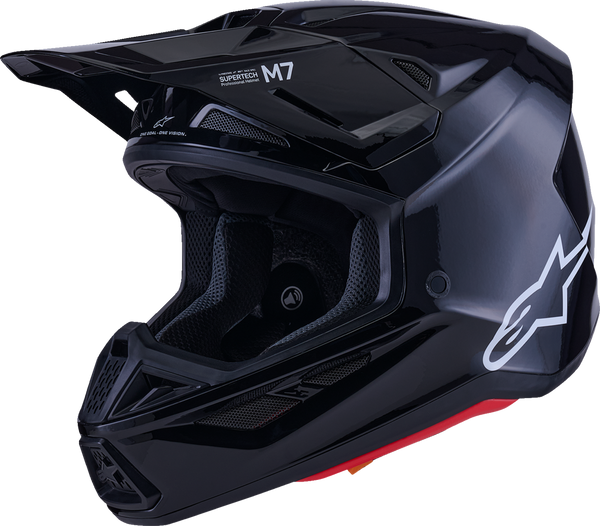 ALPINESTARS SM7 Helmet - Solid - Gloss Black - XL 8301426-1180-XL