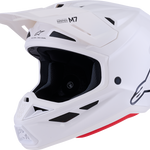ALPINESTARS SM7 Helmet - Solid - Gloss White - XS 8301426-2180-XS