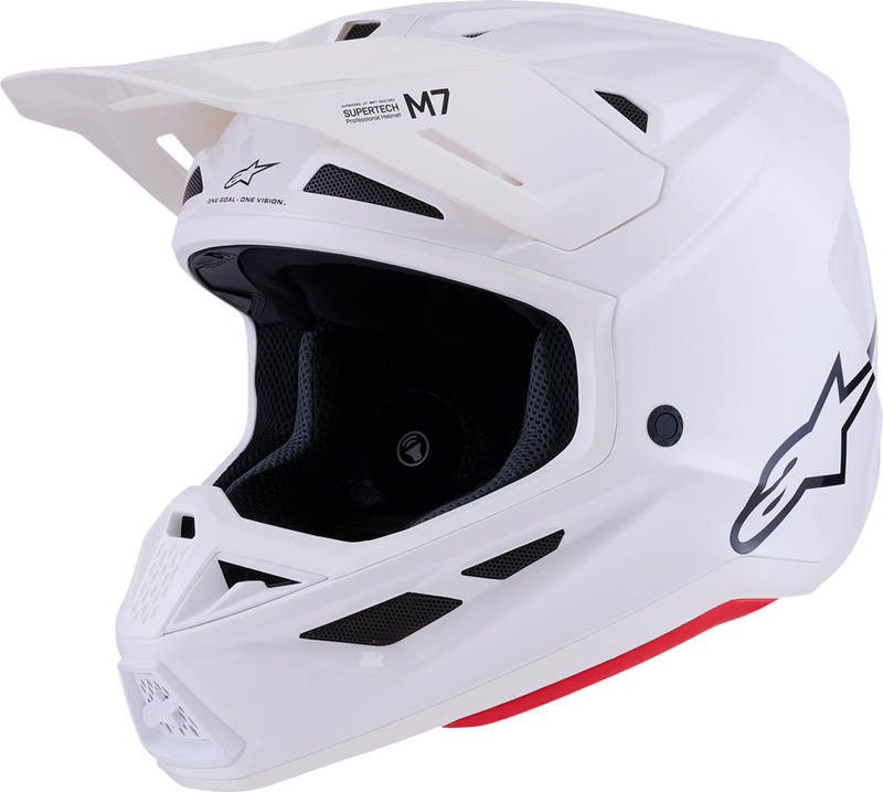 ALPINESTARS SM7 Helmet - Solid - Gloss White - XS 8301426-2180-XS