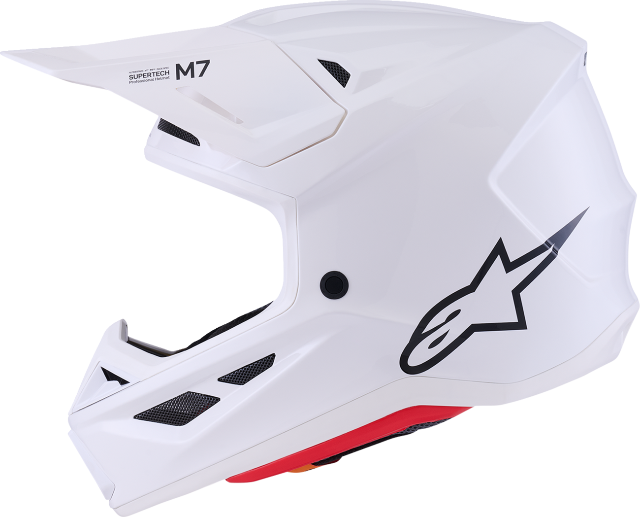 ALPINESTARS SM7 Helmet - Solid - Gloss White - XS 8301426-2180-XS