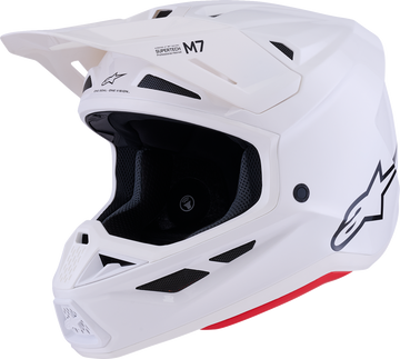 ALPINESTARS SM7 Helmet - Solid - Gloss White - Small 8301426-2180-S