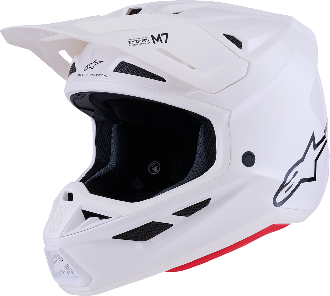 ALPINESTARS SM7 Helmet - Solid - Gloss White - XL 8301426-2180-XL