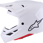 ALPINESTARS SM7 Helmet - Solid - Gloss White - Large 8301426-2180-L