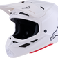 ALPINESTARS SM7 Helmet - Solid - Gloss White - 2XL 8301426-2180-XXL