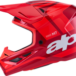 ALPINESTARS SM7 Helmet - Core - Gloss Red - Medium 8301826-3127-M