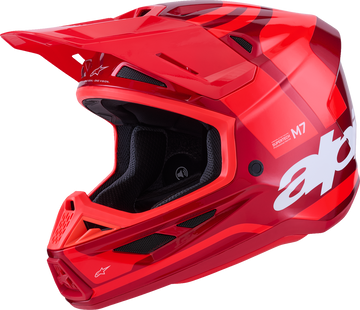 ALPINESTARS SM7 Helmet - Core - Gloss Red - XL 8301826-3127-XL