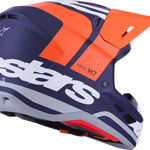 ALPINESTARS SM7 Helmet - Core - Matte Orange/Blue - Medium 8301826-408-M