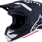 ALPINESTARS SM7 Helmet - Dasher - Matte Black/White - XL 8302226-1121-XL