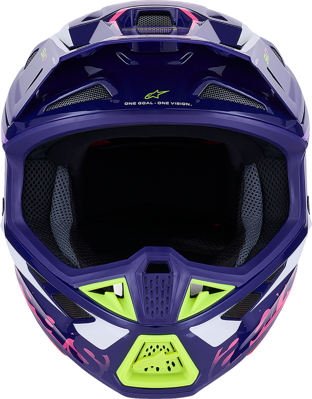 ALPINESTARS SM7 Helmet - Deed - Gloss Purple/Pink - XS 8302426-3142-XS