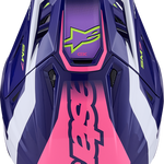 ALPINESTARS SM7 Helmet - Deed - Gloss Purple/Pink - XS 8302426-3142-XS