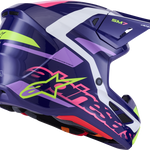 ALPINESTARS SM7 Helmet - Deed - Gloss Purple/Pink - XL 8302426-3142-XL