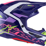 ALPINESTARS SM7 Helmet - Deed - Gloss Purple/Pink - Large 8302426-3142-L