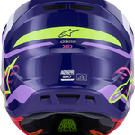 ALPINESTARS SM7 Helmet - Deed - Gloss Purple/Pink - 2XL 8302426-3142-XXL