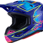 ALPINESTARS SM7 Helmet - Cast - Gloss/Blue/Pink/Yellow Fluo - XS 8302626-7254-XS