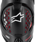 ALPINESTARS SX-1 Plasma Knee Guards - Black/Red/Cool Gray- S/M 6500326-1498-S/M