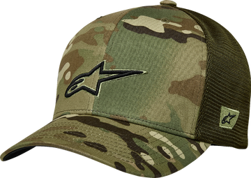 ALPINESTARS Recon Trucker Hat - Camo Green 1235-81470-6061-OS