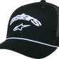 ALPINESTARS Agree Trucker Hat - Black/Black 1235-81460-1010-OS