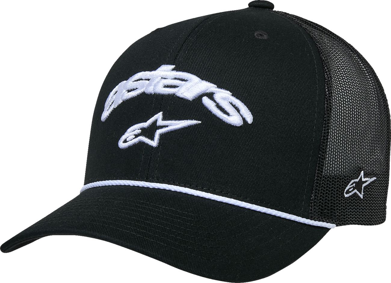ALPINESTARS Agree Trucker Hat - Black/Black 1235-81460-1010-OS