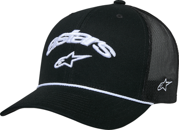 Alpinestars Agree Trucker Hat - Black/Black 1235-81460-1010-OS