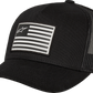 ALPINESTARS Flag Flat Trucker Hat - Black/Black 1235-81960-1010-OS