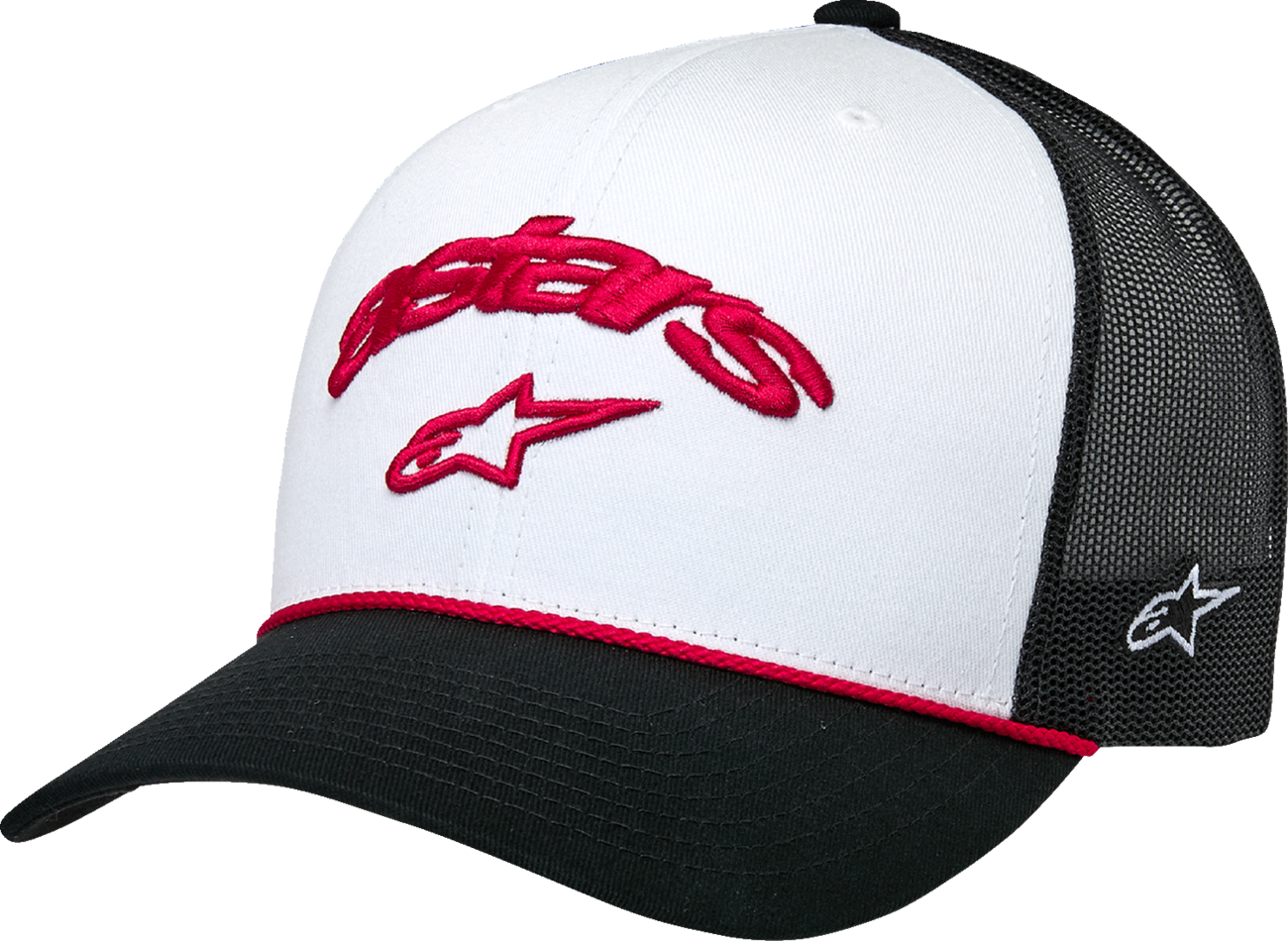 ALPINESTARS Agree Trucker Hat - White/Black 1235-81460-2010-OS