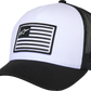 ALPINESTARS Flag Snapback Hat - White/Black 1211-81013-2010-OS