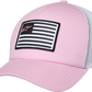 ALPINESTARS Flag Snapback Hat - Pink/White 1211-81013-3139-OS