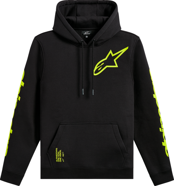 Alpinestars Triple Pullover Hoodie - Black - Large 1235-51405-10-L