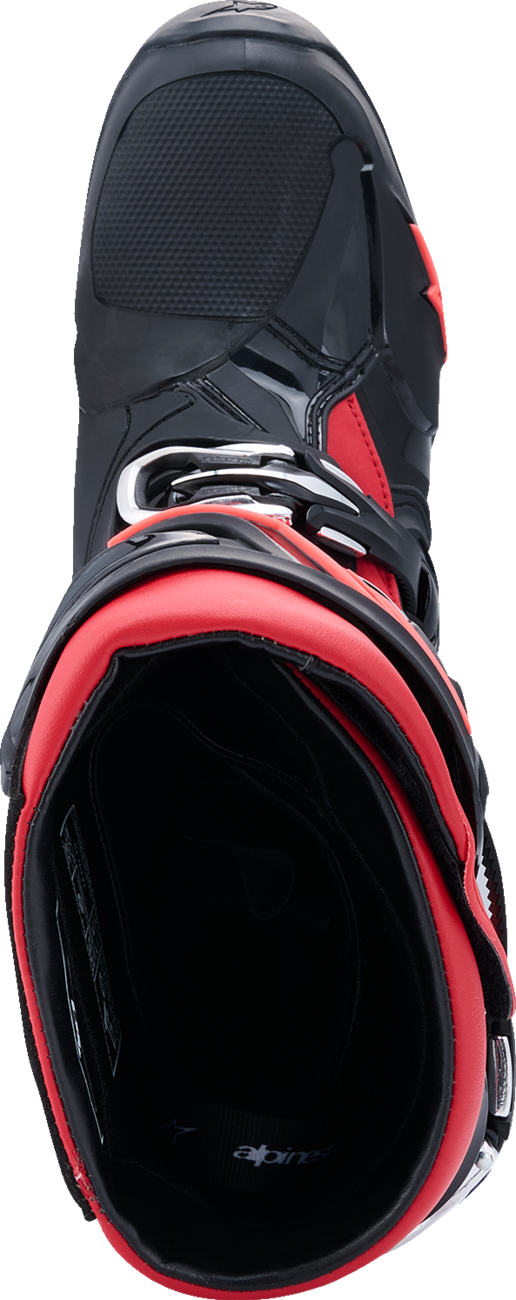 ALPINESTARS Tech 10 Boots - Black/Red - US 9 / EU 43 2010020-13-9