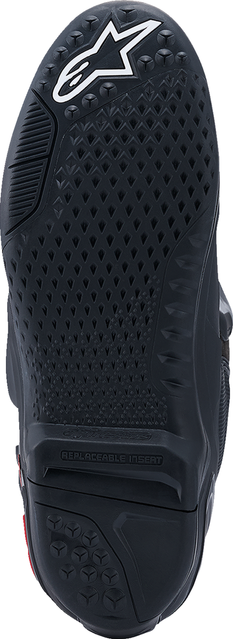 ALPINESTARS Tech 10 Boots - Black/Red - US 9 / EU 43 2010020-13-9