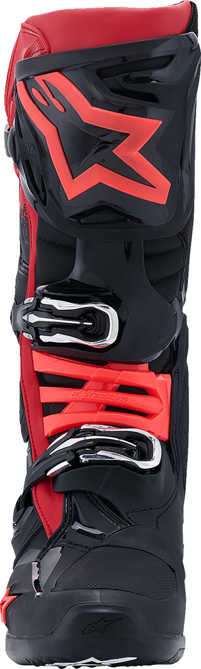 ALPINESTARS Tech 10 Boots - Black/Red - US 9 / EU 43 2010020-13-9