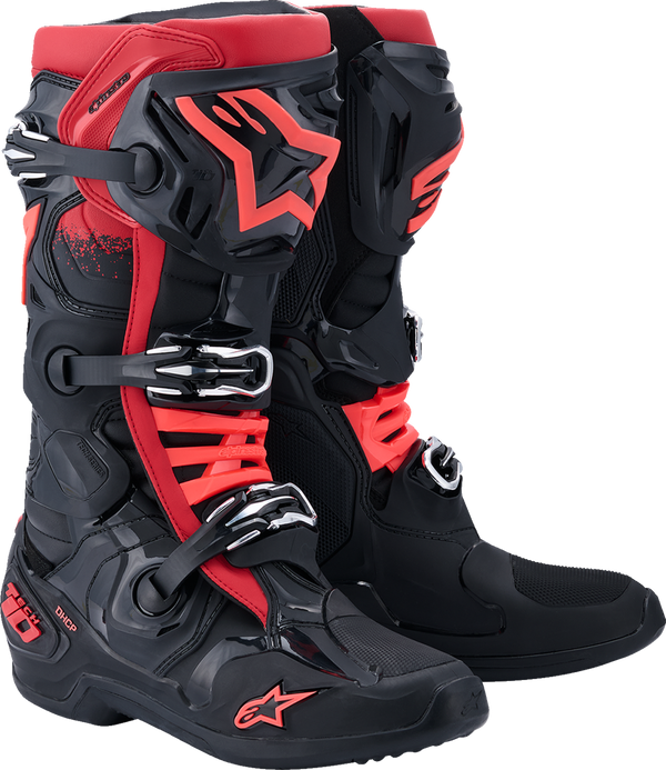 ALPINESTARS Tech 10 Boots - Black/Red - US 11 / EU 45.5 2010020-13-11