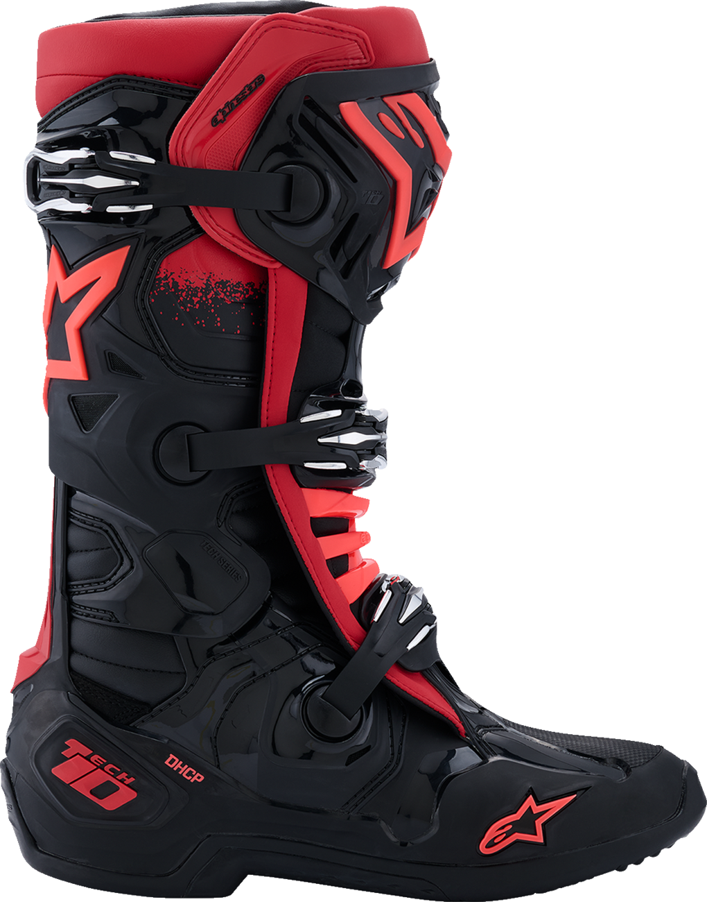 ALPINESTARS Tech 10 Boots - Black/Red - US 11 / EU 45.5 2010020-13-11