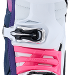 ALPINESTARS Tech 10 Boots - White/Violet/Navy/Pink Fluorescent - US 11 / EU 45.5 2010020-2780-11