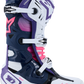 ALPINESTARS Tech 10 Boots - White/Violet/Navy/Pink Fluorescent - US 12 / EU 47 2010020-2780-12