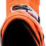 ALPINESTARS Tech 10 Supervented Boots - Fluorescent Orange/Black/White - US 7 / EU 40.5 2010520-4512-7