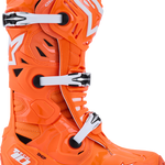 ALPINESTARS Tech 10 Supervented Boots - Fluorescent Orange/Black/White - US 8 / EU 42 2010520-4512-8