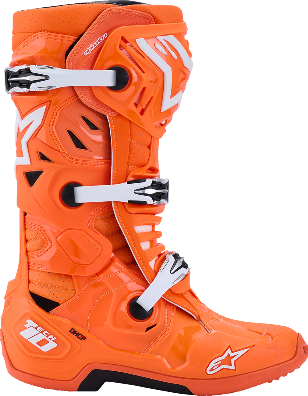 ALPINESTARS Tech 10 Supervented Boots - Fluorescent Orange/Black/White - US 14 / EU 49.5 2010520-4512-14