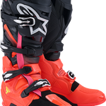 ALPINESTARS Tech 7 Boots - Black/Fluorescent Red/Fluorescent Pink - US 13 / EU 48 2012025-1576-13