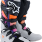 ALPINESTARS Tech 7 Boots - Black/Light Gray/Fluorescent Orange/Magenta - US 14 / EU 49.5 2012025-1594-14