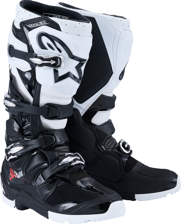 ALPINESTARS Tech 7 Enduro Boots - Black/White - US 5 2010426-12-5