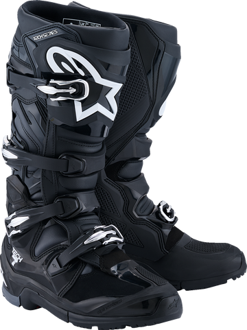 ALPINESTARS Tech 7 Enduro Boots - Black/Anthracite/White - US 8 2010426-140-8