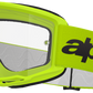 ALPINESTARS GOGGLES Vision 3 Goggle - Wordmark - Yellow - Clear Lens 5103325-5038